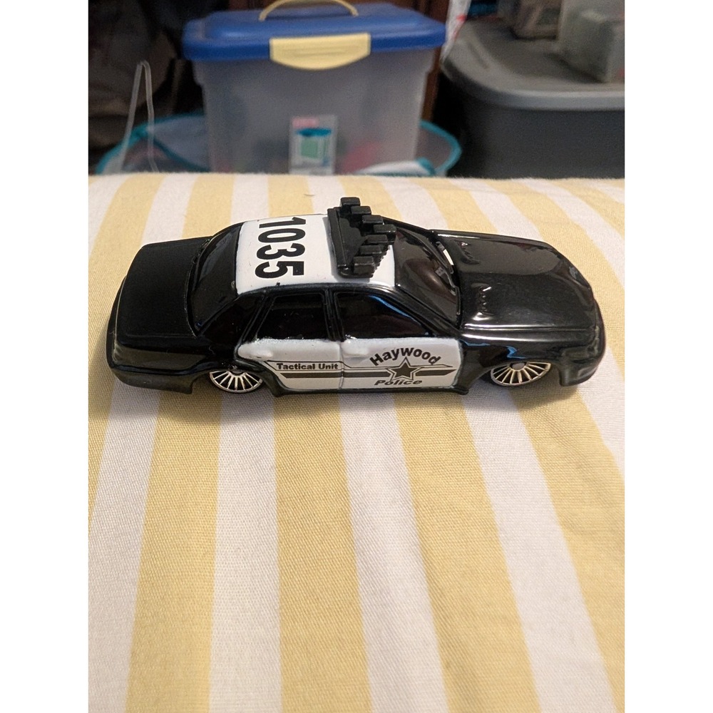 Haywood Police Car 1035 Tactical Unit Black White Maisto Tonka Diecast Car